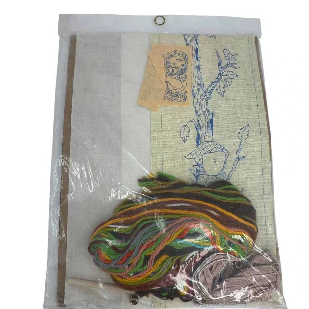 Vintage Hummel Stitchery Kit‎ 1976 Paragon Crewel Wall Hanging NOS Sealed